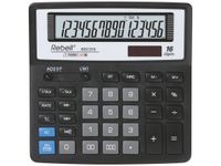 Calculator Rebell-BDC312-BX zwart desktop
