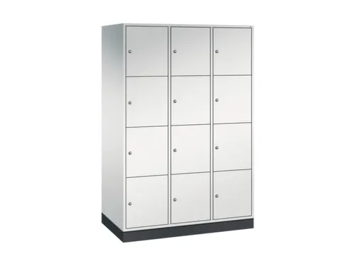 grootvolume-lockersysteem,RAL 7035,HxBxD 1950x1220x600mm,3x4vakken