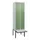 Dubbeldekse dekenkist,HxBxD 2120x600x815mm,2x2vak.,vak B 300mm