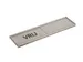 Design Schuifbord Aluminium Vrij Bezet Wit 150x40mm