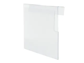 insteekhoes,DIN A6,liggend,HxB 110x150mm,om te klemmen,hard plastic - 1