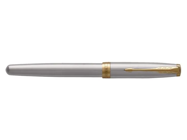 Vulpen Parker Sonnet Stainless steel GT medium
