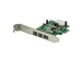 3-poort 2b 1a 1394 PCI Express FireWire Adapterkaart