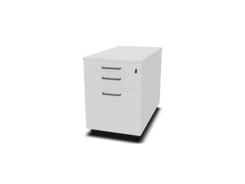 mobiel ladeblok,HxBxD 600x430x800mm,1lade(n),1hangmappenframes,Bl-wit