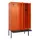 locker met bank,voor scheiding van kleding,HxBxD 2120x1200x815mm,4vak