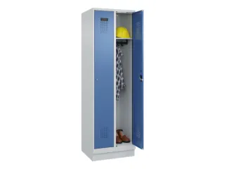 locker,HxBxD 1950x600x500mm,2vak,vak B 300mm,cil.-slot,sokkel - 1