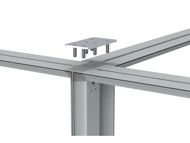 Brightbox Pro Flex T-connector voor 3 Beurswanden