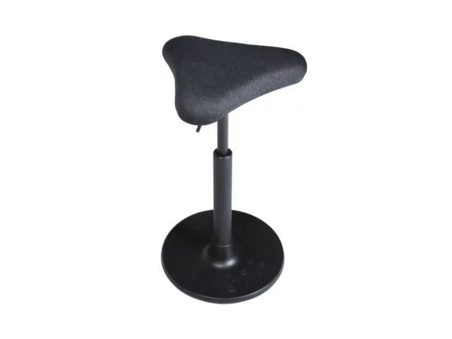 Zit-/stahulp Beweeglijk Zitmechanisme Triangelzitting Zwart Stof