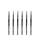 Penseel Kangaro Serie 340 rond Nr. 14 synthetisch doos 6 stuks