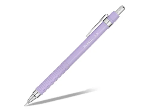 Vulpotlood Aristo Soft Lavender 0,5 rubbergrip, metalen clip