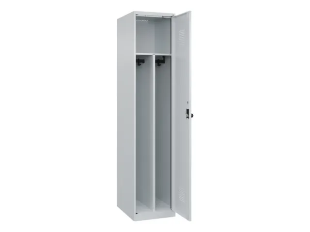 locker voor scheiding van kleding,HxBxD 1850x400x500mm,1vak