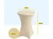 OUTLET BRASQ Statafelrok Goud 80cm