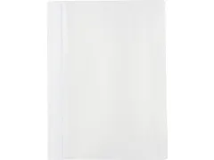 snelhechtmap, ft A4, PP, pak van 25 stuks, wit