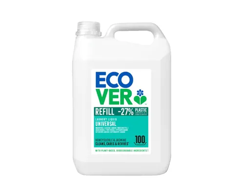 Wasmiddel Ecover Universal kamperfoelie & jasmijn navulling 5L