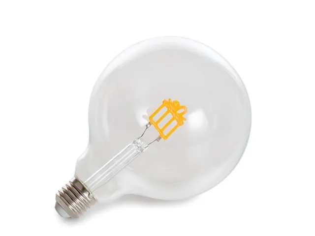 Deco Bulb - Ledlamp - Filament (Goudkleurig) IN DE Vorm Van Een Gesche