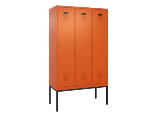 locker voor scheiding van kleding,HxBxD 2120x1200x500mm,3vak - 2