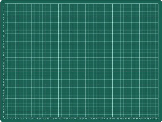 Snijmat A2 600X450mm groen
