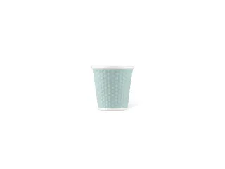 Beker porselein Les Artistes Paris 80ml siliconen grip Pastel Blauw - 2