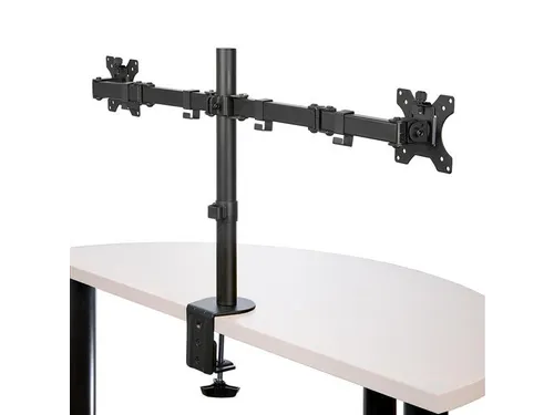 Monitorarm 2 Schermen tot 32 inch Zwart