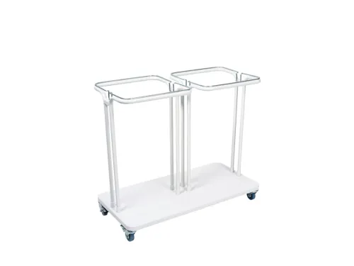 Afvalbak Combo 2x40 liter Wit Saekko Boy