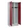 locker voor scheiding van kleding,HxBxD 1950x800x500mm,2vak