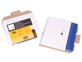 Brievenbusbox CleverPack A5 230x160x26mm karton wit pak à 5 stuks - 2