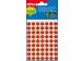 Apli Ronde Etiketten Ø8mm Rood