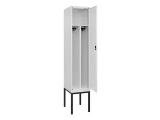 locker voor scheiding van kleding,HxBxD 2120x400x500mm,1vak - 1