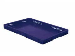 Euronorm-Stapelbak 9 5l H X L X B 50x600x400mm Blauw