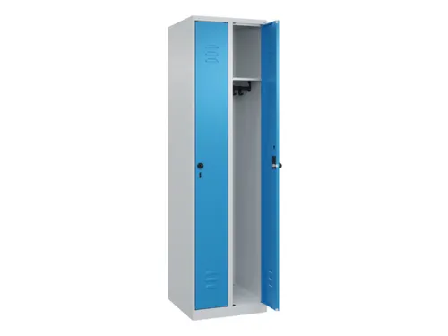 locker,HxBxD 1850x500x500mm,2vak,vak B 250mm,draaigrendel