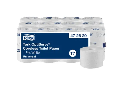 Tork OptiServe Hulsloos Toiletpapier 472620 Universal 1-laags 144m wit