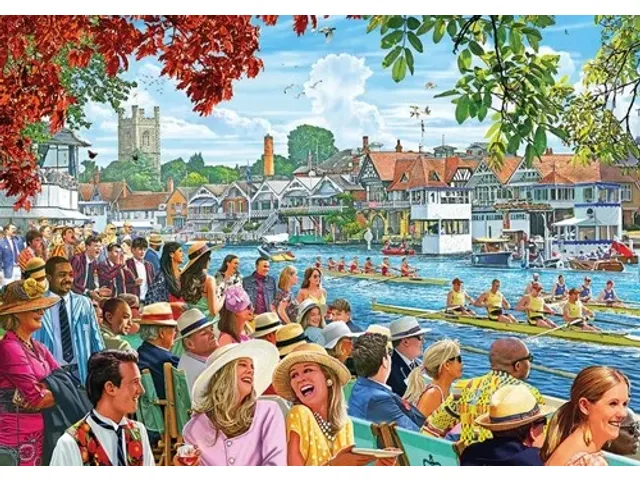 Puzzel Gibsons Rowing at the Regatta 1000 stukjes