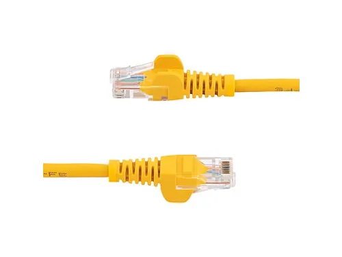 1m Cat5e patchkabel met snagless RJ45 connectors UTP geel