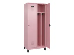 locker voor scheiding van kleding,HxBxD 1950x800x500mm,2vak