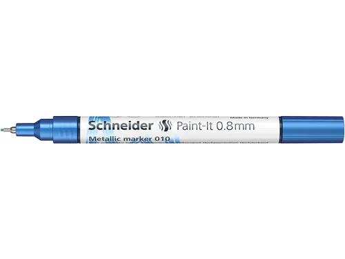 Metallic marker Schneider Paint-It 010 0.8mm blauw metallic