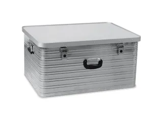 Aluminium transportbox,HxLxB 385x765x585mm,141l,wanden gesloten - 1