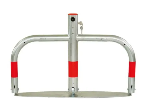 flexibele parkeerbeugel,HxBxD 520x770x150mm,staal,grijs