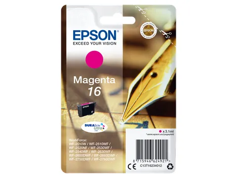 Singlepack Magenta 16 DURABrite Ultra Ink