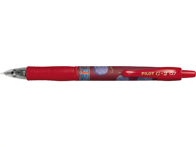 Pilot x One Piece Gelschrijver G-2 07 M rood Gum-Gum Fruit