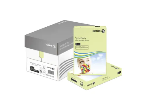 Papier A3 Xerox Symphony pastel Groen 80 Gram 500 Vel