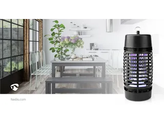 Insectenlamp Nedis electrisch 30watt 30M2 zwart - 8