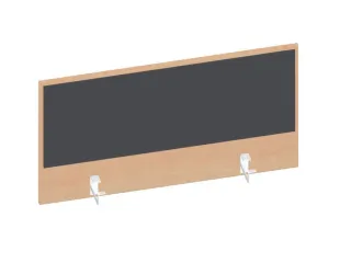 baliepaneel bureau aanbouw achter NE-esdoorn BN8010-antraciet 1000mm - 1