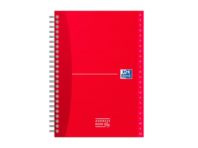 Répertoire téléphonique Oxford Essentials A5 72fls double spirale a