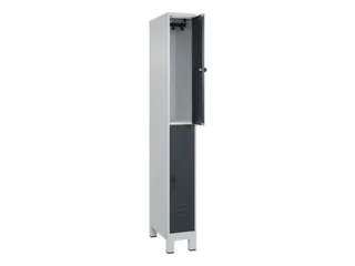 dubbeldekse locker,HxBxD 1950x250x500mm,1x2vak.,vak B 250mm - 2