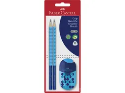 potlood Faber-Castell Grip 2001 met puntenslijper op BC