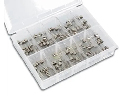 SET Zekeringen - Traag - 100 ST. - 5x20mm