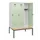 locker met bank,HxBxD 1950x1200x815mm,3vak,vak B 400mm,draaigrendel