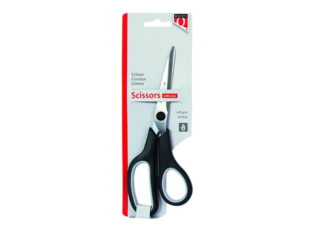 Ciseaux Quantore 190mm Soft Grip noir