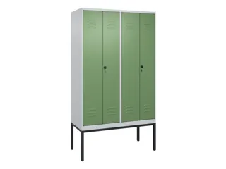 PBM-locker,HxBxD 2120x1200x500mm,4vak,vak B 300mm,draaigrendel - 1