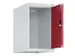 opzetkast,v. locker,1vak.,vak B 300mm,HxBxD 500x300x500mm,vleugeldeur